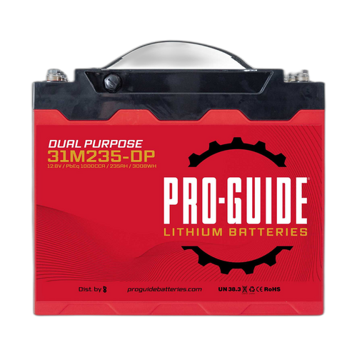 12V 235AH Group 31 (Tall) LiFePO4 Dual Purpose Battery
