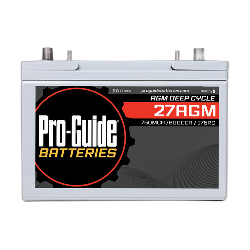 12V Group 27 AGM Deep Cycle Battery