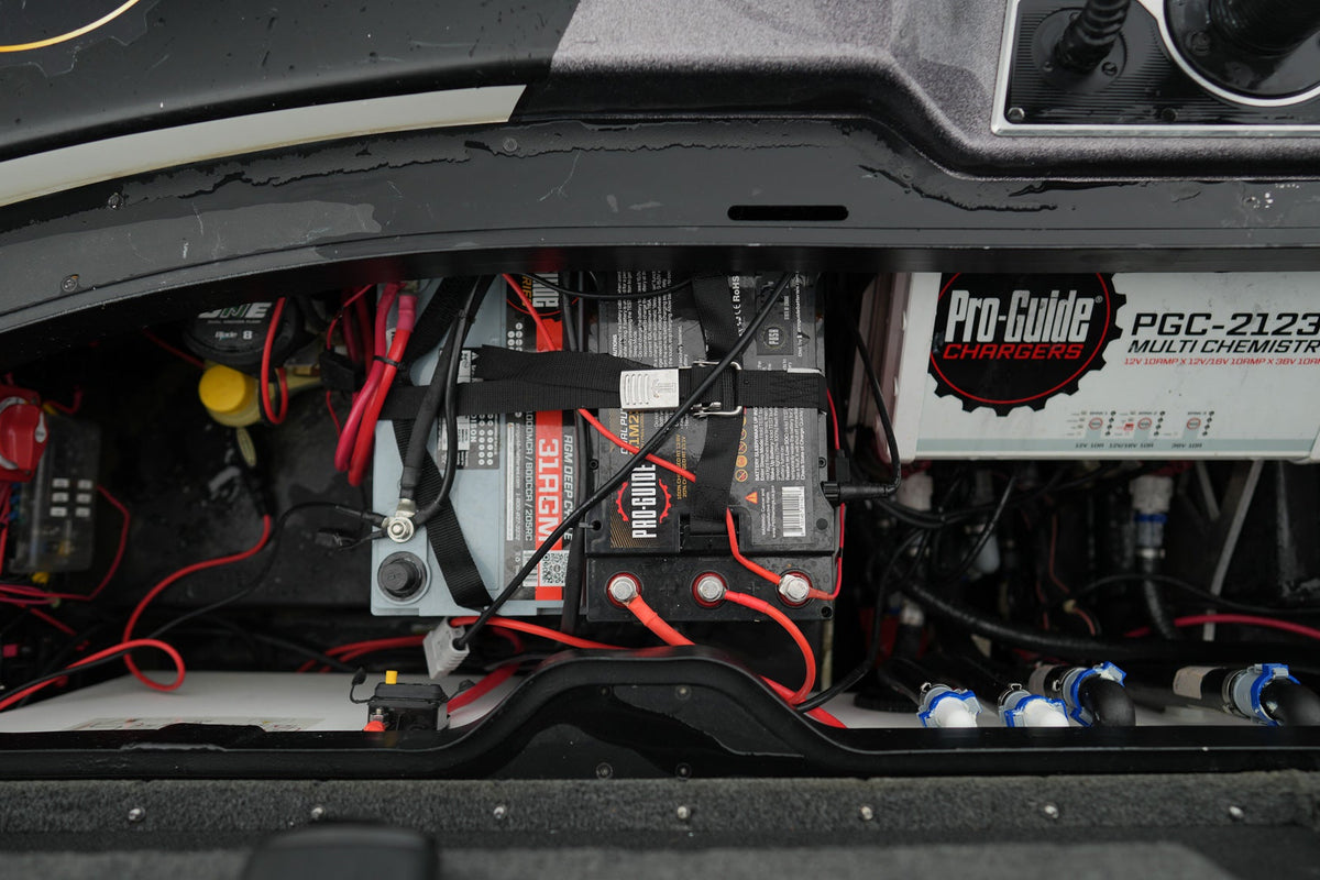 Alpha Line battery with tri terminal posts