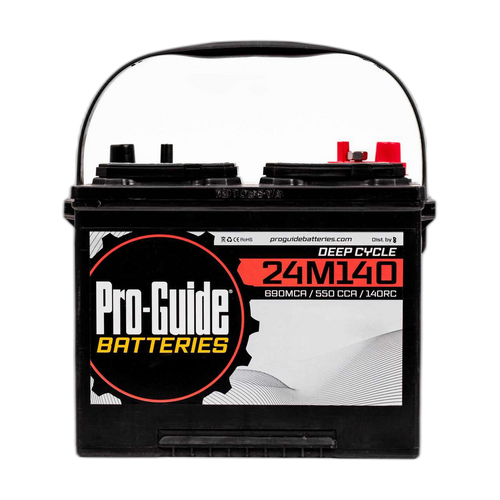 12V 140RC Group 24 Flooded Deep Cycle Battery