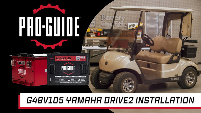 G48V105 Bundle Yamaha Drive2 (2017+) Installation