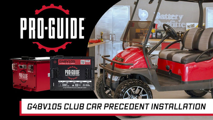 G48V105 Bundle Club Car Precedent Installation