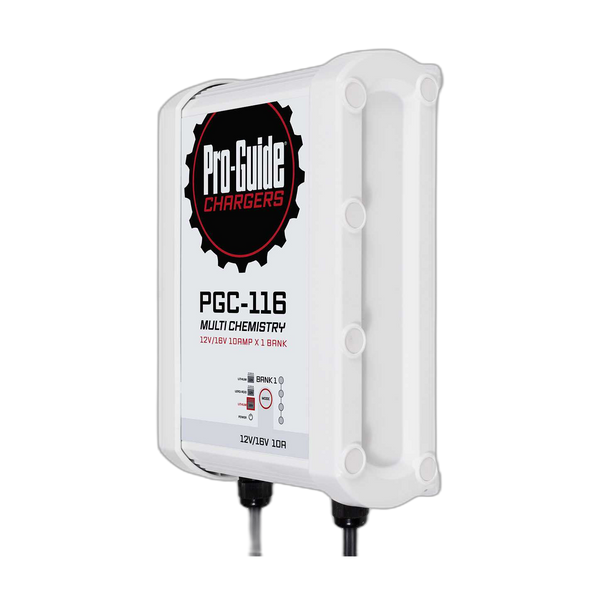 12/16V 10A 1-Bank Battery Charger
