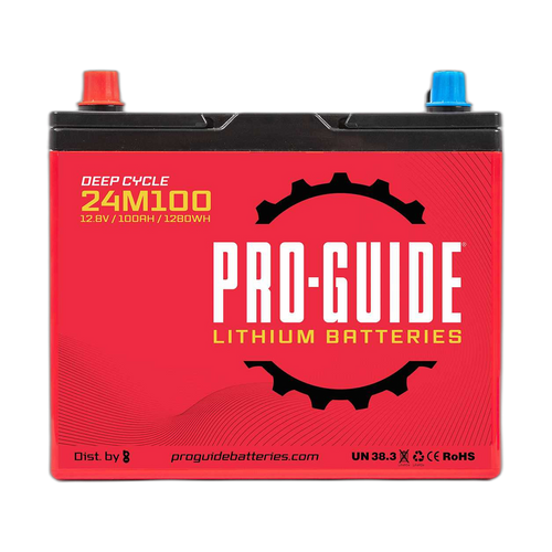 12V 100AH Group 24 LiFePO4 Deep Cycle Battery