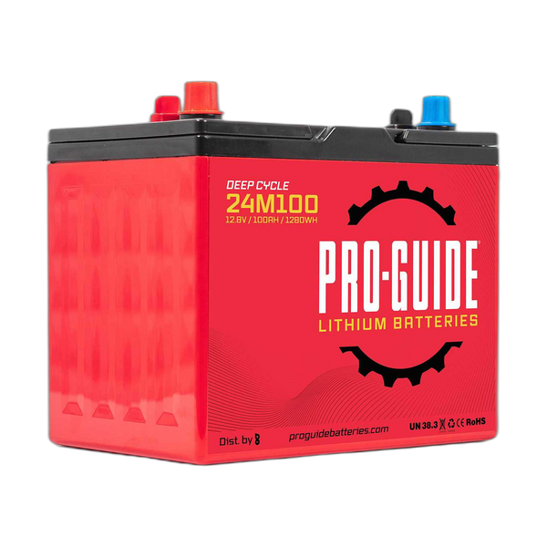 12V 100AH Group 24 LiFePO4 Deep Cycle Battery
