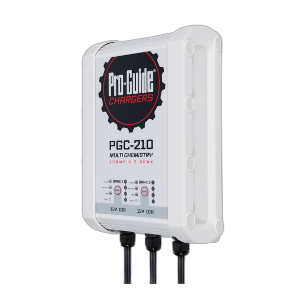 12V 10A 2-Bank Battery Charger