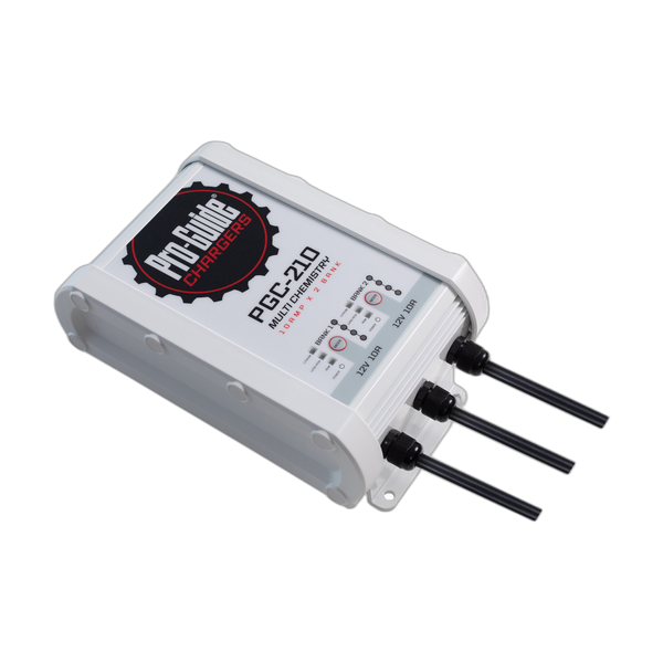 12V 10A 2-Bank Battery Charger