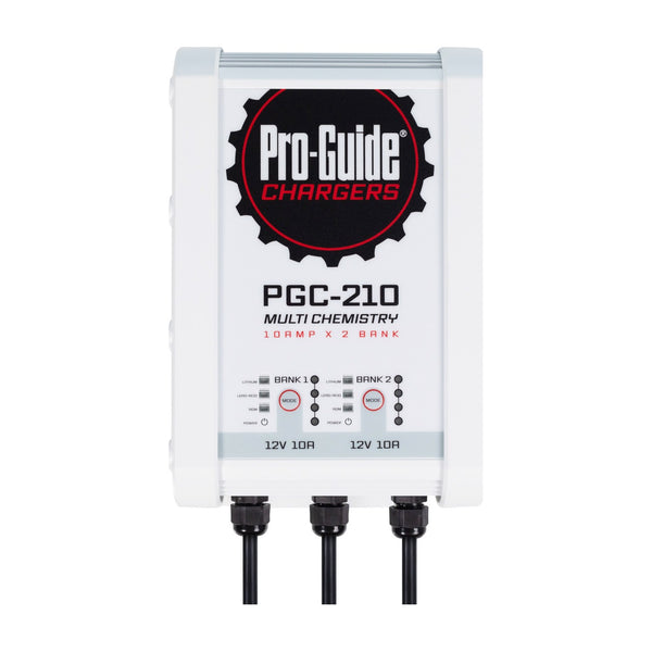 12V 10A 2-Bank Battery Charger