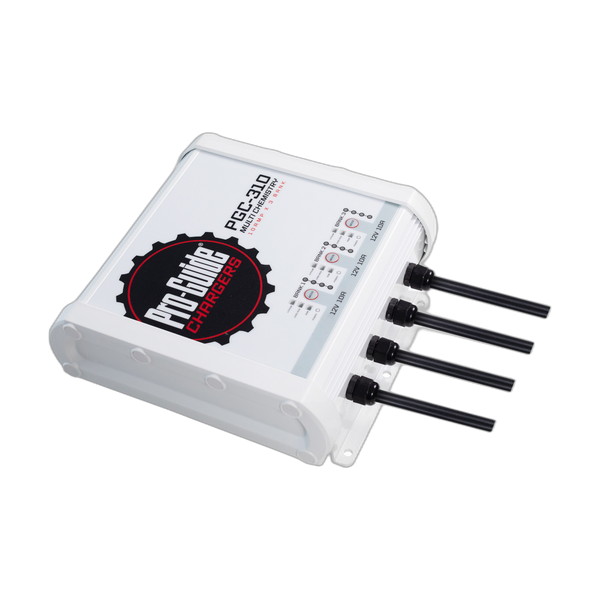 12V 10A 3-Bank Battery Charger