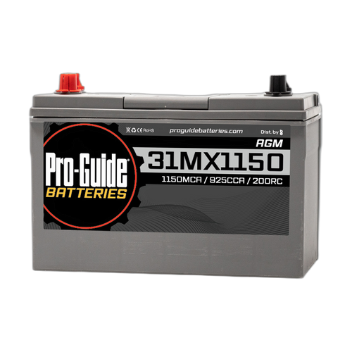 12V 1150MCA Group 31 AGM Starting Battery