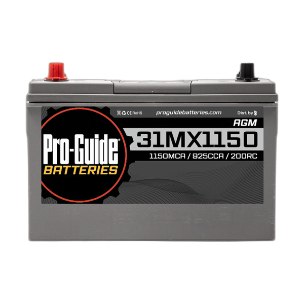 12V 1150MCA Group 31 AGM Starting Battery