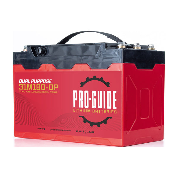 12V 180AH Group 31 LiFePO4 Dual Purpose Battery