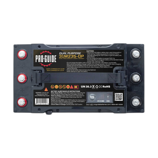 12V 235AH Group 31 (Tall) LiFePO4 Dual Purpose Battery