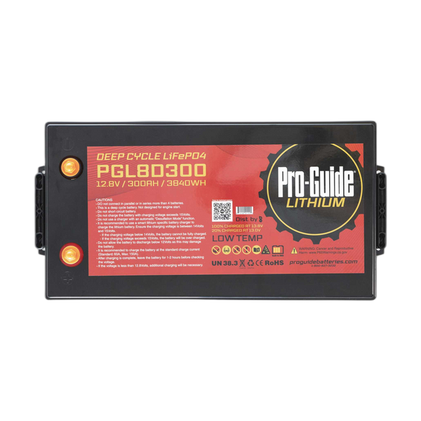 12V 300AH Group 8D LiFePO4 Deep Cycle Battery