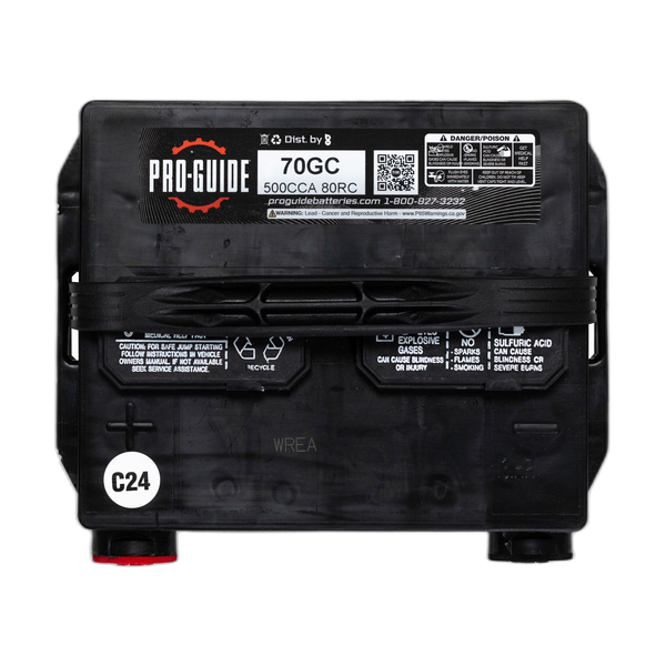 12V 550CCA Group 70 Flooded Starting Battery