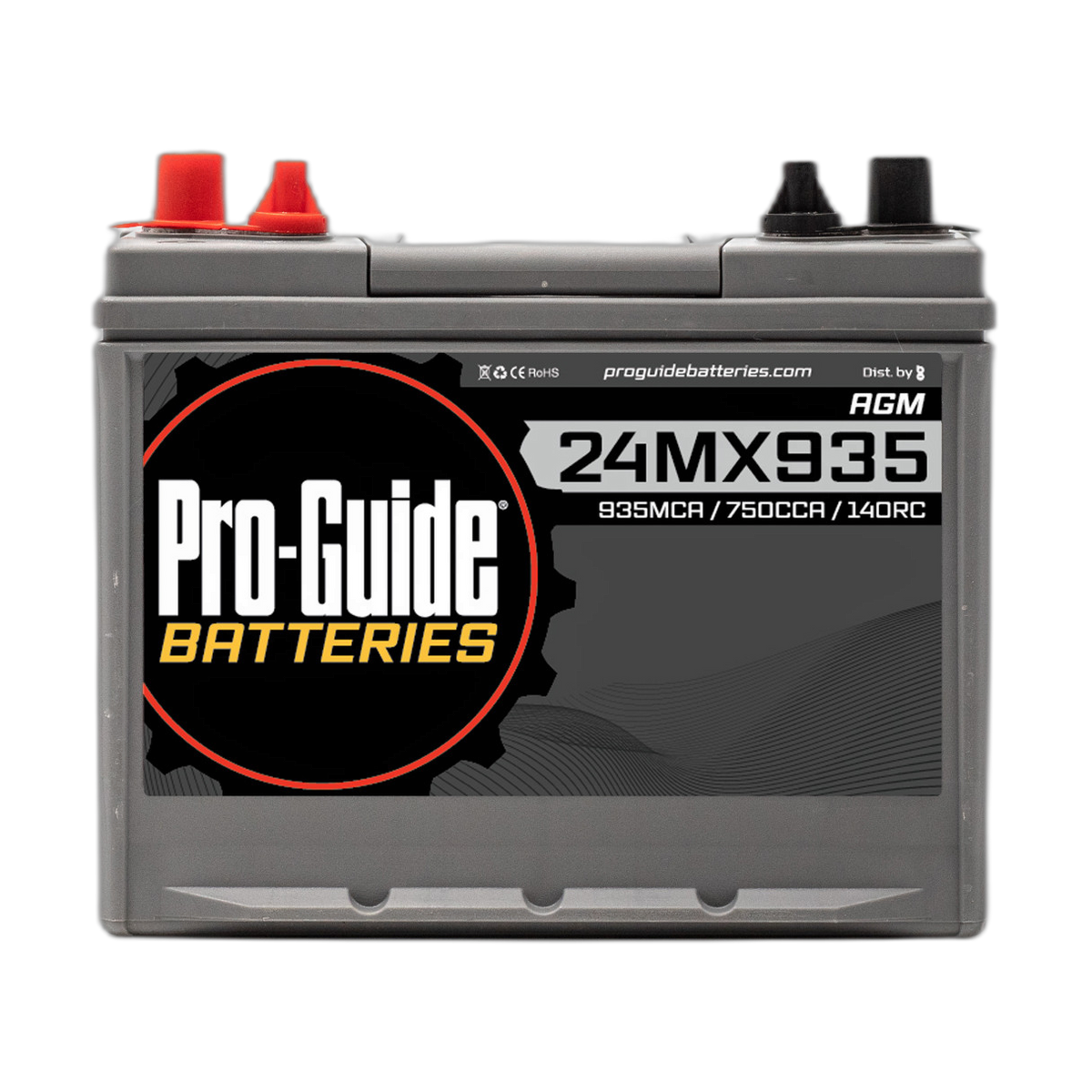 12V 935MCA Group 24 AGM Starting Battery
