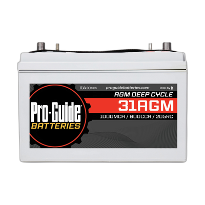 12V Group 31 AGM Deep Cycle Battery