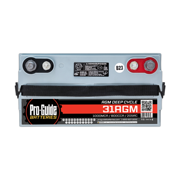 12V Group 31 AGM Deep Cycle Battery