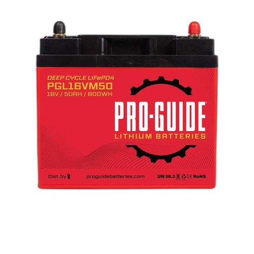 16V 50AH LiFePO4 Deep Cycle Battery