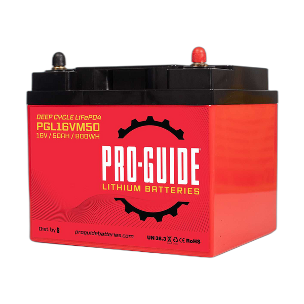 16V 50AH LiFePO4 Deep Cycle Battery