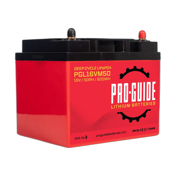 16V 50AH LiFePO4 Deep Cycle Battery