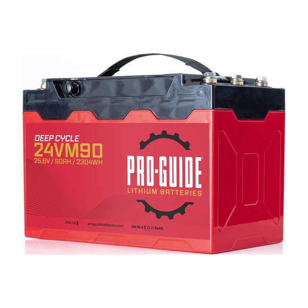 24V 90AH Group 31 LiFePO4 Deep Cycle Battery