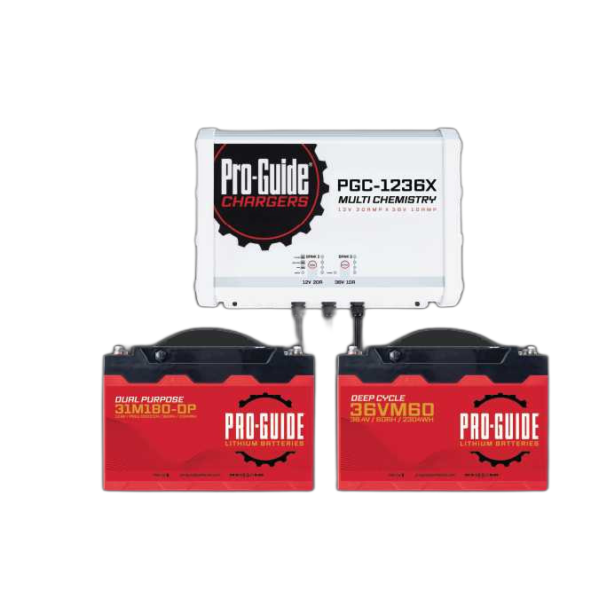 12V 180AH & 36V 60AH Bundle