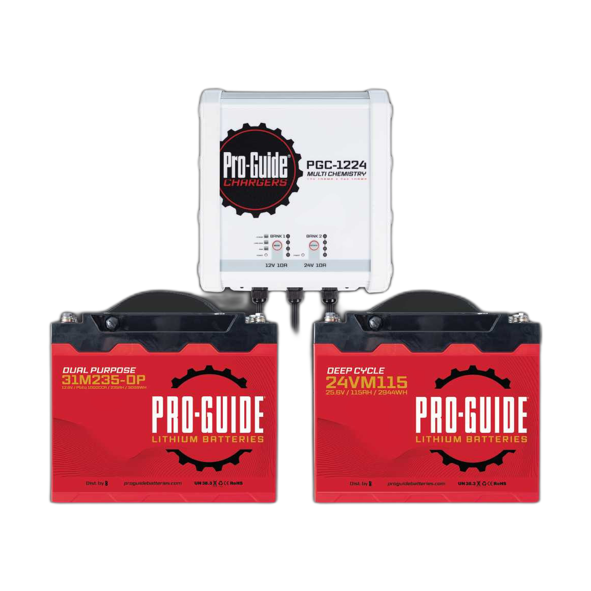 12V 235AH & 24V 115AH Bundle