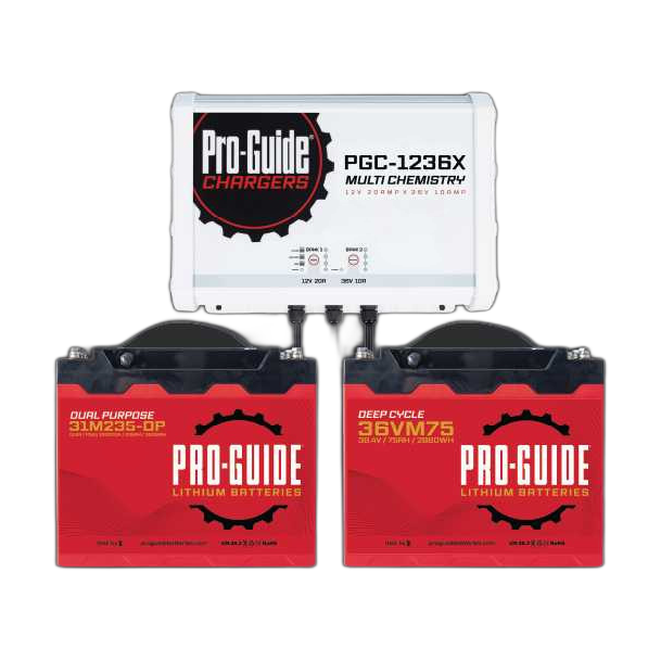 12V 235AH & 36V 75AH Bundle