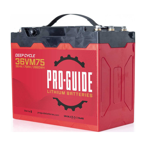 36V 75AH Group 31 (Tall) LiFePO4 Deep Cycle Battery