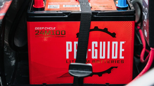 12V 100AH Group 24 LiFePO4 Deep Cycle Battery