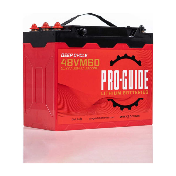 48V 60AH Group 31 (Tall) LiFePO4 Deep Cycle Battery