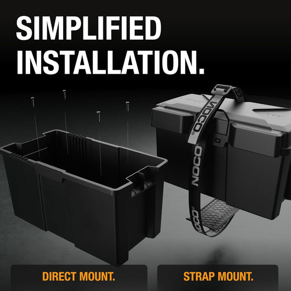 Group 24-31 Plastic Battery Box