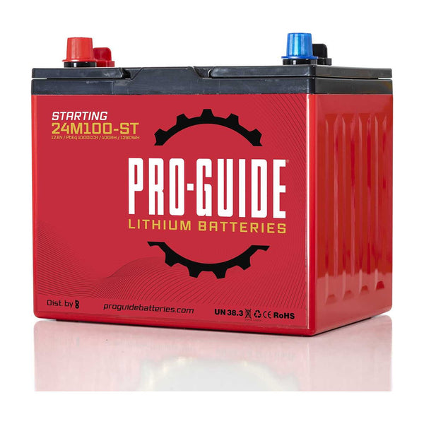 12V 100AH Group 24 LiFePO4 Starting Battery