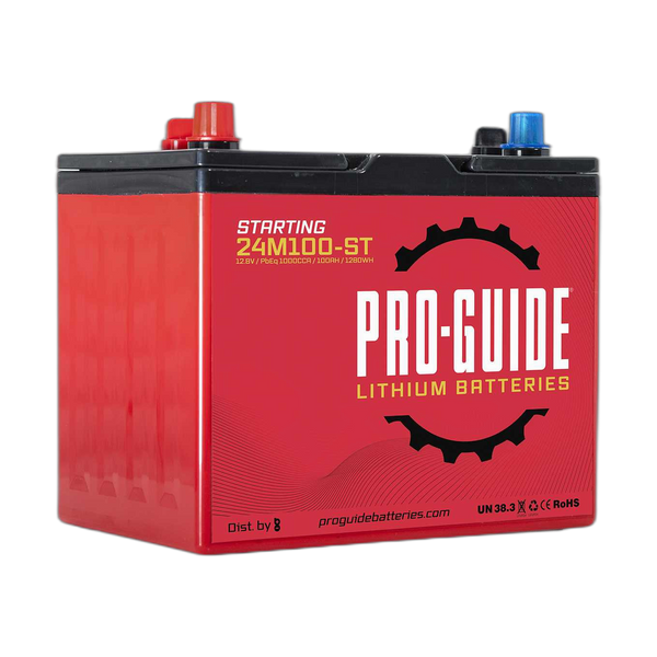 12V 100AH Group 24 LiFePO4 Starting Battery