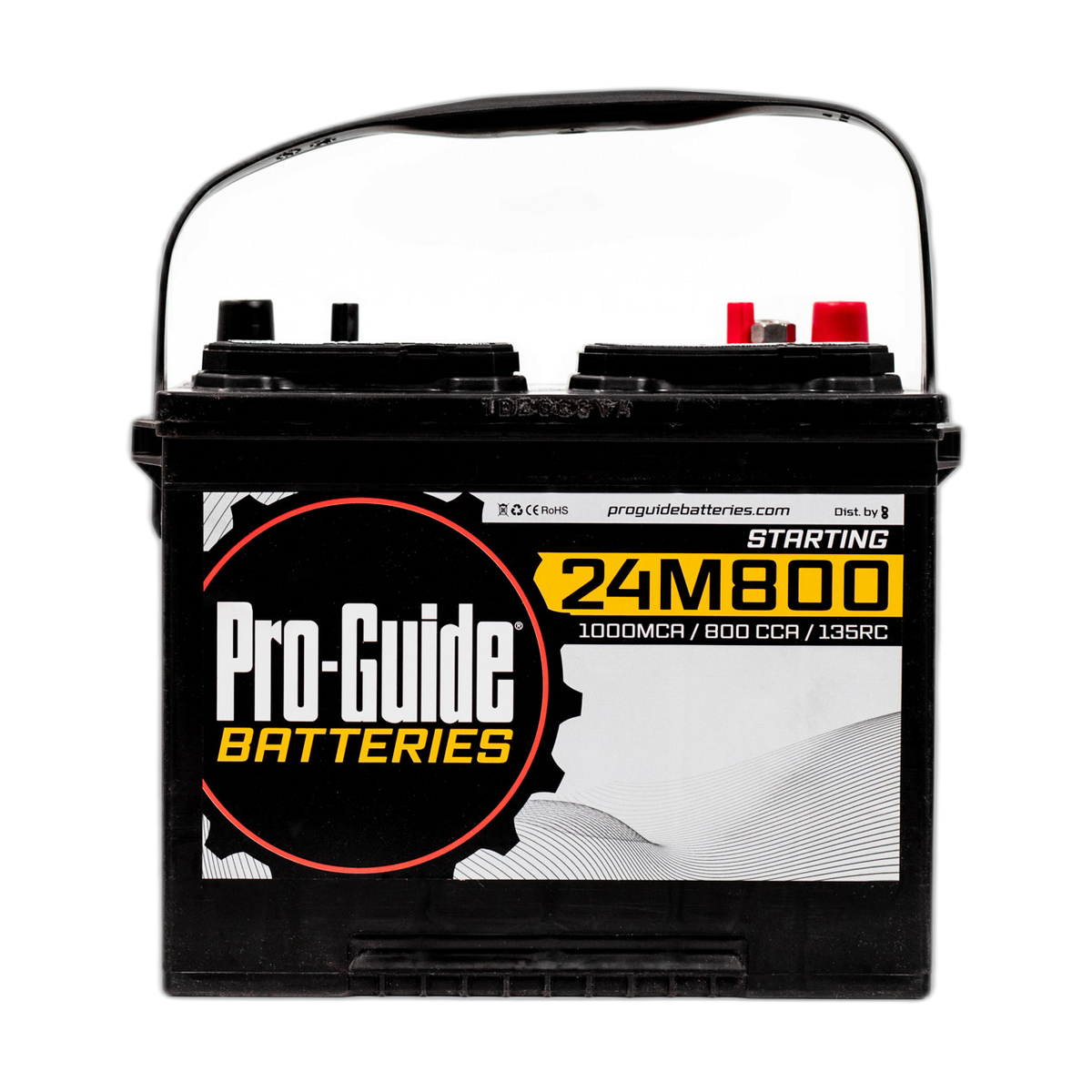 12V 800CCA Group 24 Flooded Dual Purpose Battery