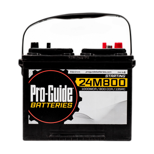 12V 800CCA Group 24 Flooded Dual Purpose Battery