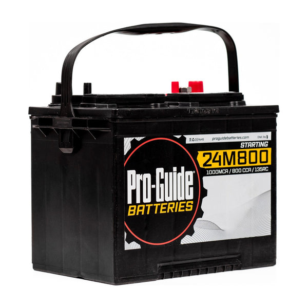 12V 800CCA Group 24 Flooded Dual Purpose Battery