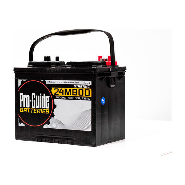 12V 800CCA Group 24 Flooded Dual Purpose Battery