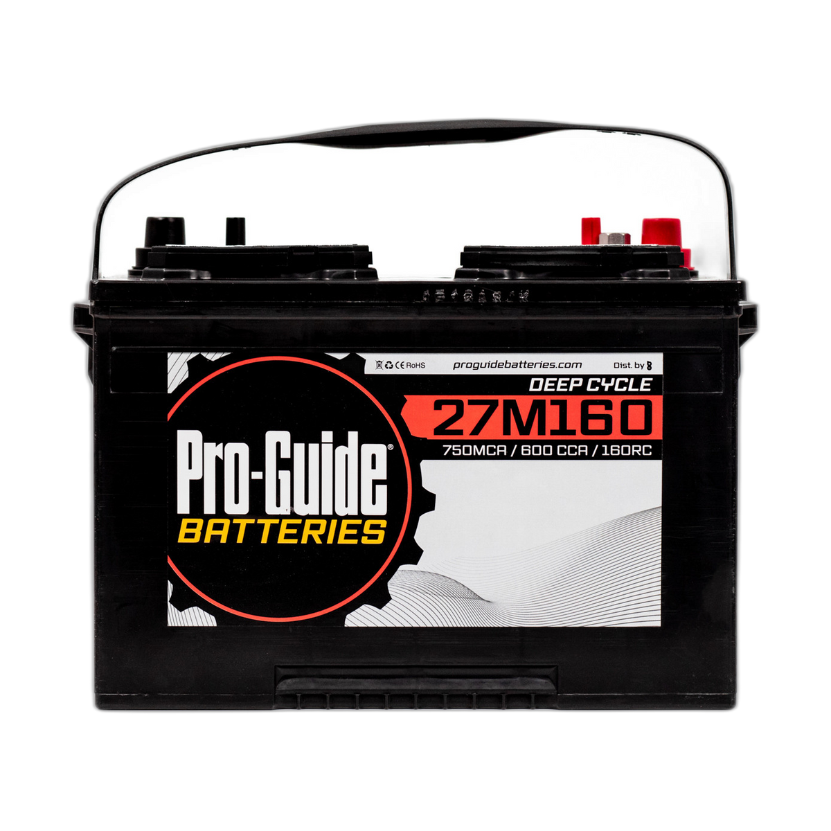 12V 160RC Group 27 Flooded Deep Cycle Battery