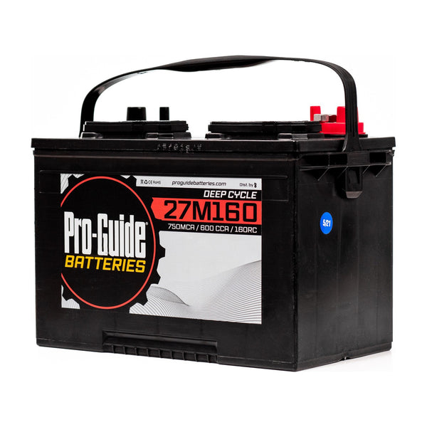 12V 160RC Group 27 Flooded Deep Cycle Battery