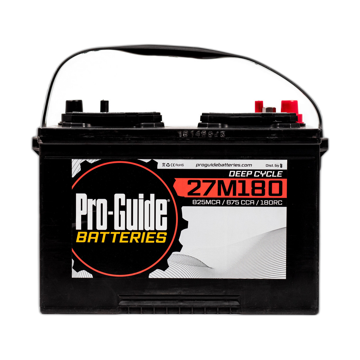 12V 180RC Group 27 Flooded Deep Cycle Battery