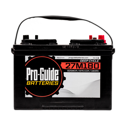 12V 180RC Group 27 Flooded Deep Cycle Battery