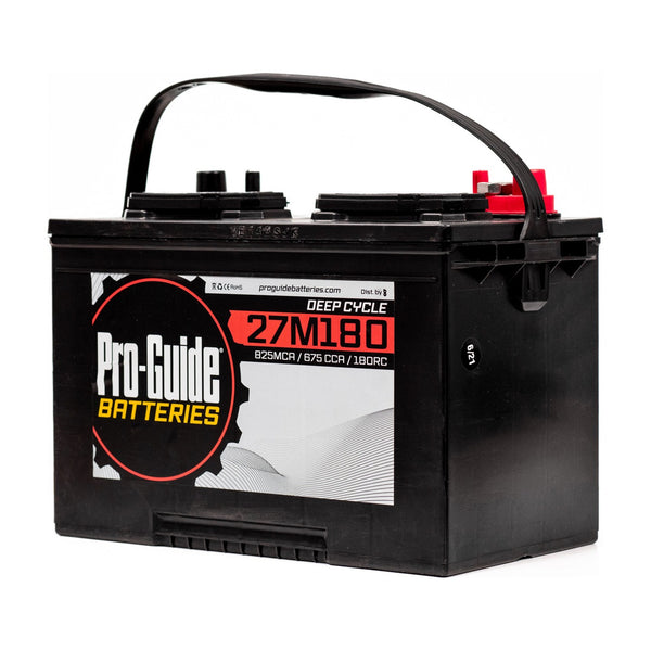 12V 180RC Group 27 Flooded Deep Cycle Battery