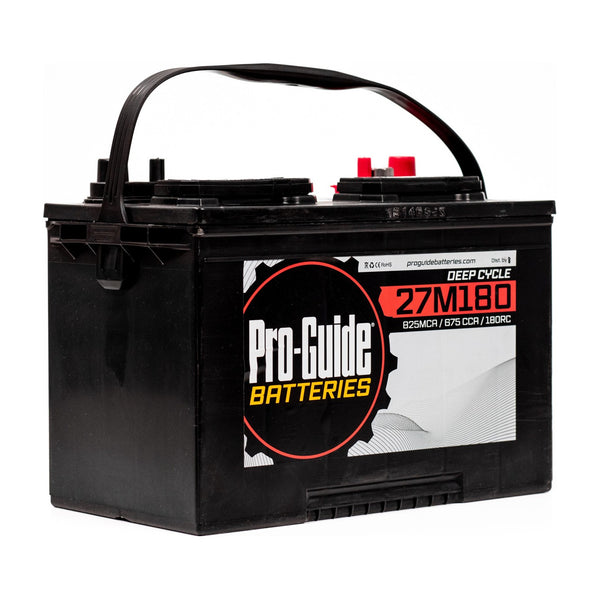 12V 180RC Group 27 Flooded Deep Cycle Battery