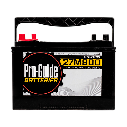 12V 800CCA Group 27 Flooded Dual Purpose Battery