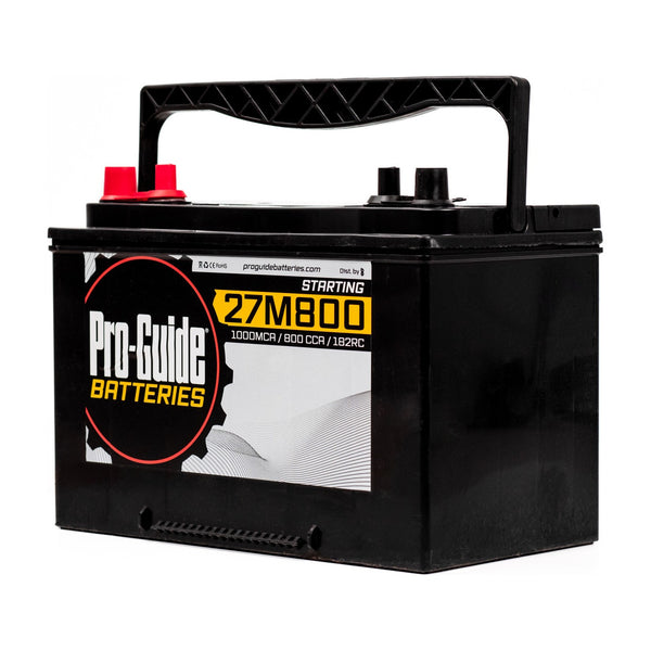 12V 800CCA Group 27 Flooded Dual Purpose Battery