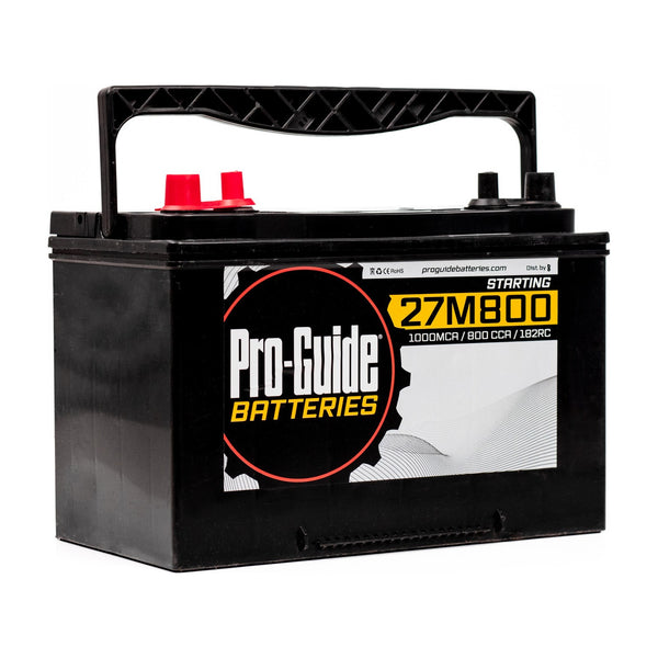 12V 800CCA Group 27 Flooded Dual Purpose Battery