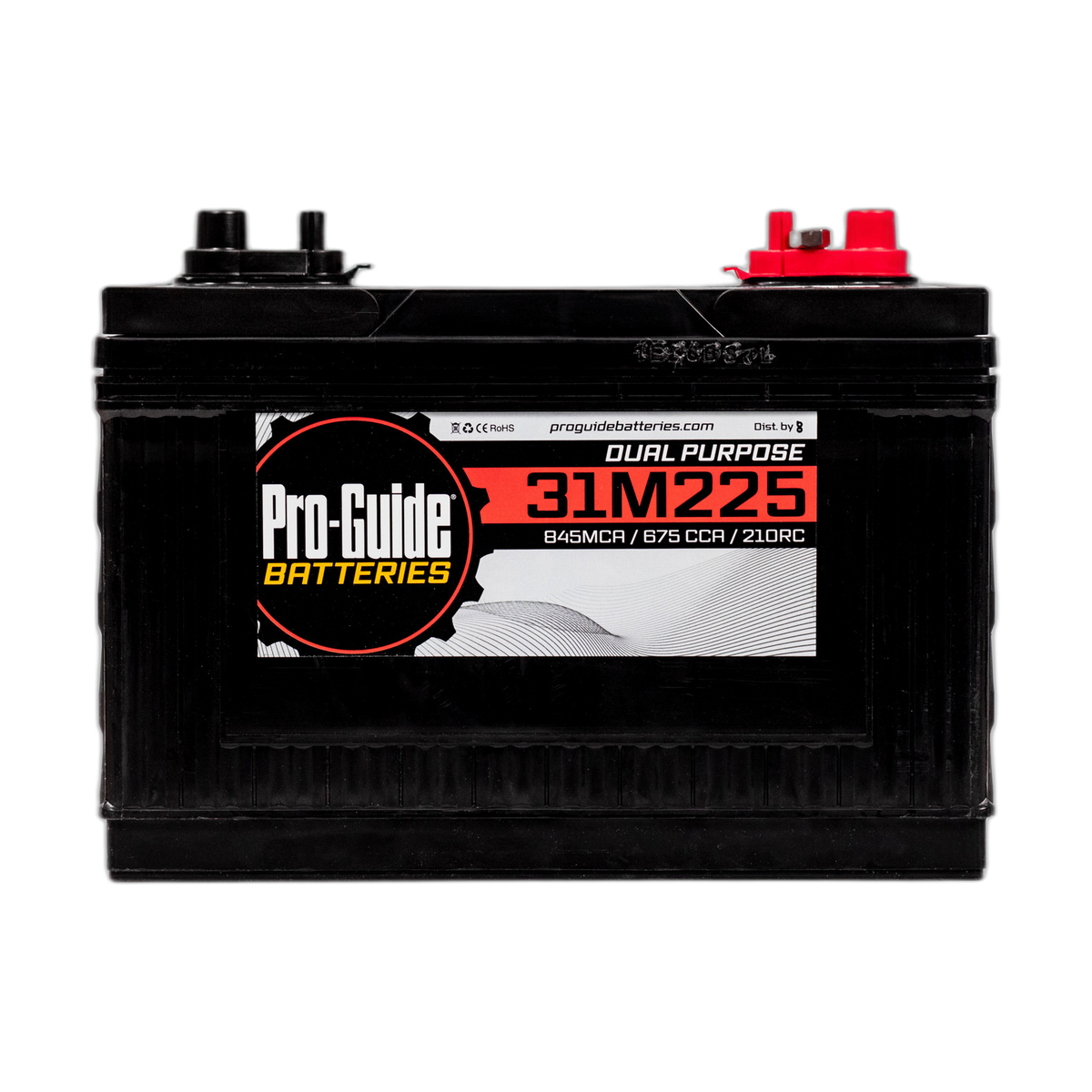 12V 225RC Group 31 Flooded Dual Purpose Battery