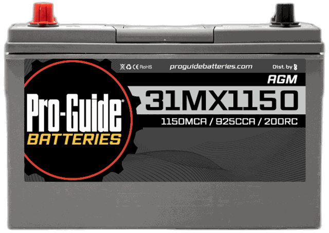 Pro-Guide 12V 1150MCA Group 31 AGM starting battery